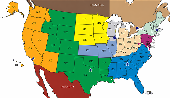 Sales Rep Map
